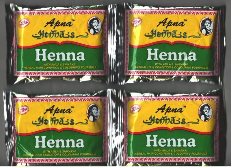 APNA HENNA (SHEET PACKING) NATURAL MEHANDI