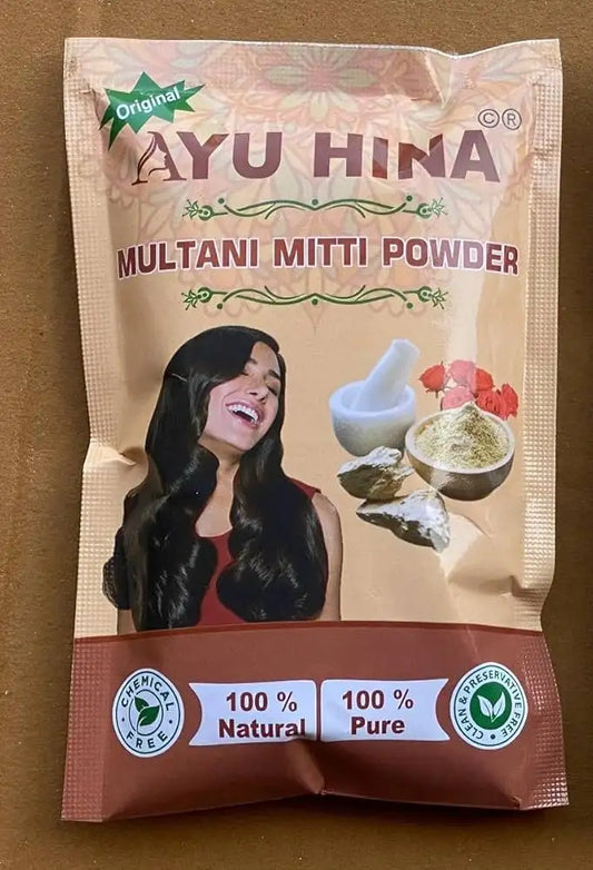 Ayu Hina Original Multani Mitti Powder
