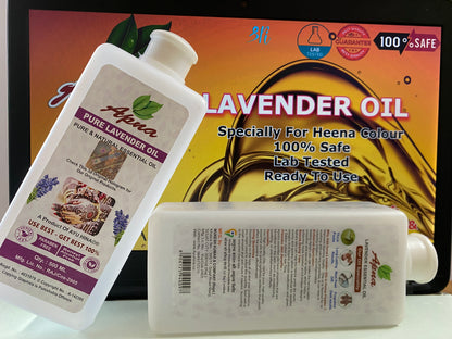 Lavender Essential Oil-500ML Premium Essential Oils For Henna Artists