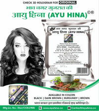 AYU HINA HERBAL HAIR COLOUR̥ HENNA (Best Selling)