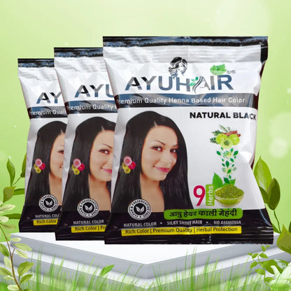 AYU HAIR DYE- Natural Black