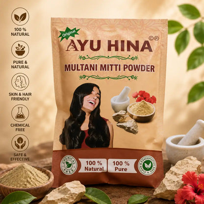 Ayu Hina Original Multani Mitti Powder